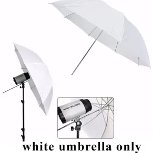 White Photography Umbrella 33 Inch for Studio Lighting