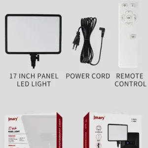 Jmary FM-17RS Professional LED Studio Photography Light - 17" inches Panel Video Light