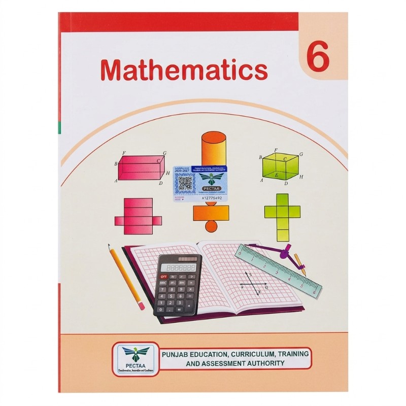 6th Class Mathematics New Book 2026-2027 – Punjab / Class 6 Mathematics Textbook 2026-2027 PECTAA