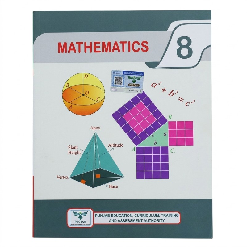8th Class Mathematics New Book 2026-2027 – Punjab / Class 8 Mathematics Textbook 2026-2027 PECTAA