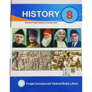 8th Class History New Book – Punjab / Class 8 History Textbook Based on Single National Curriculum 2022